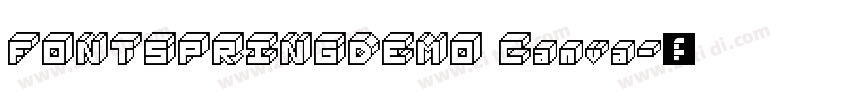 FONTSPRINGDEMO Canva字体转换